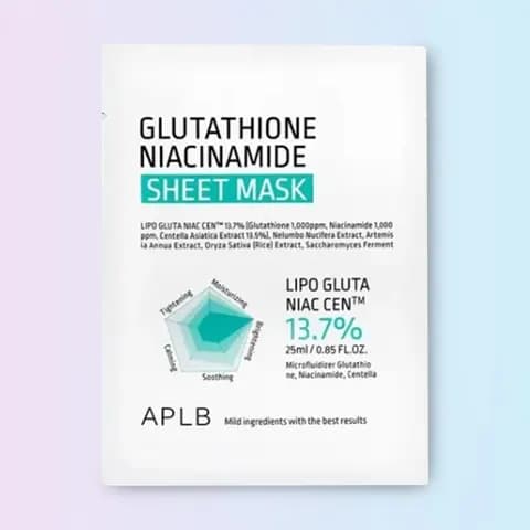 APLB - Glutathione Niacinamide Sheet Mask