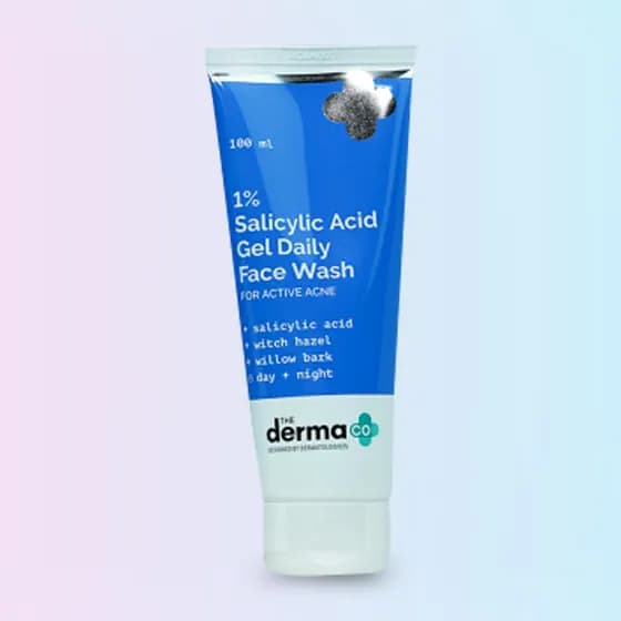The Derma Co 1% Salicylic Acid Gel Daily Face Wash 100ml