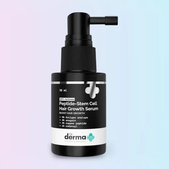 The Derma Co 20% Actives Peptide Stem Cell Hair Growth Serum 30ml