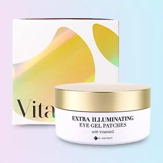 K-SECRET Extra Illuminating Eye Gel Patches (VITAMIN C) 102g