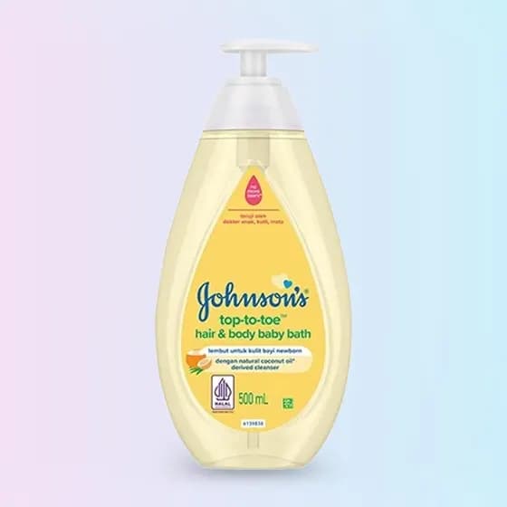 Johnson Top-To-Toe Hair And Body Baby Bath-500ml