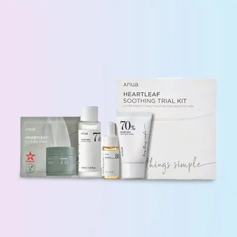 Anua Heartleaf Soothing Trial Kit (4 items)