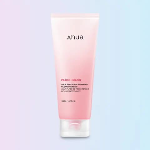 ANUA PEACH NIACIN SPREAD CLEANSING FOAM