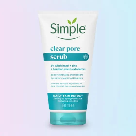 Simple Daily Skin Clear Pore Facial Scrub