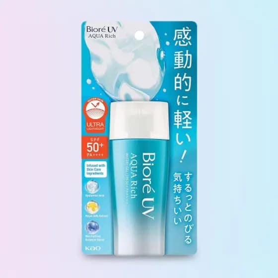 Biore UV Aqua Rich Watery Gel SPF50+ PA++++