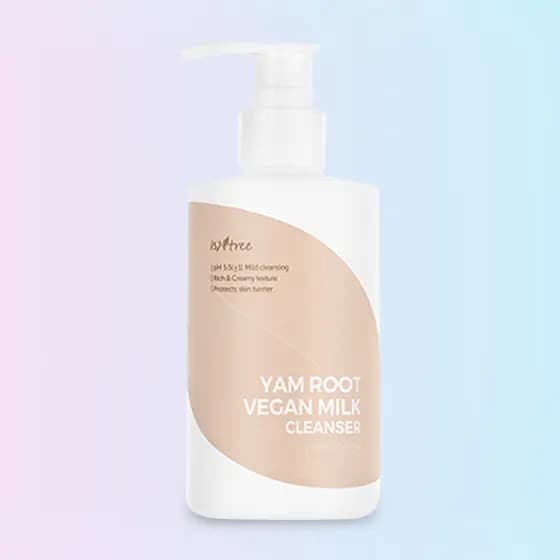 Isntree Yam Root Vegan Milk Cleanser