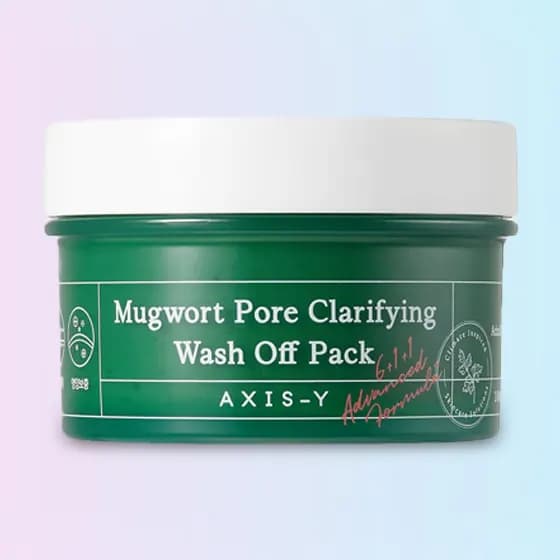 AXIS-Y Mugwort Pore Clarifying Wash Off Mask